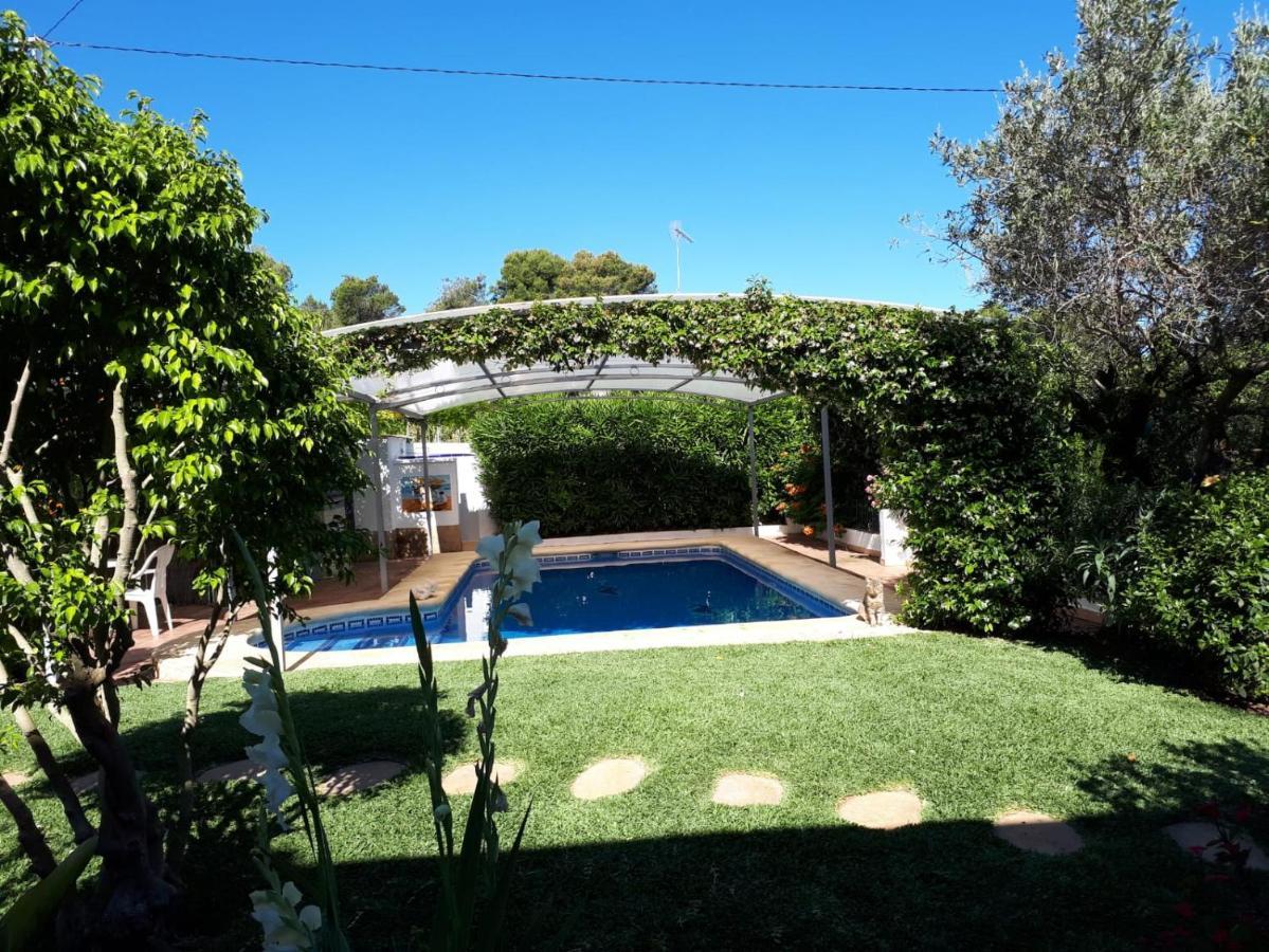 Villa Paradise Private Pool And Garden In A Natural Park For 9 Jávea エクステリア 写真