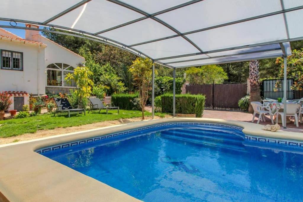 Villa Paradise Private Pool And Garden In A Natural Park For 9 Jávea エクステリア 写真